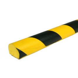 PRS bumper for flat surfaces, model 3 - yellow/black - 1 meter