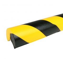 PRS bumper for corners, model 4 - yellow/black - 1 meter