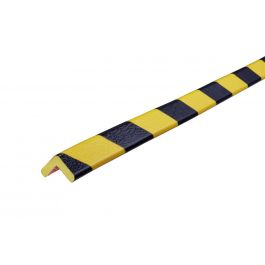 Knuffi bumper for corners, type E - yellow/black - 5 meter